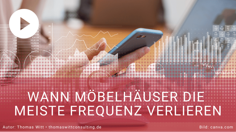 Wann verlieren Möbelhäuser die meiste Frequenz